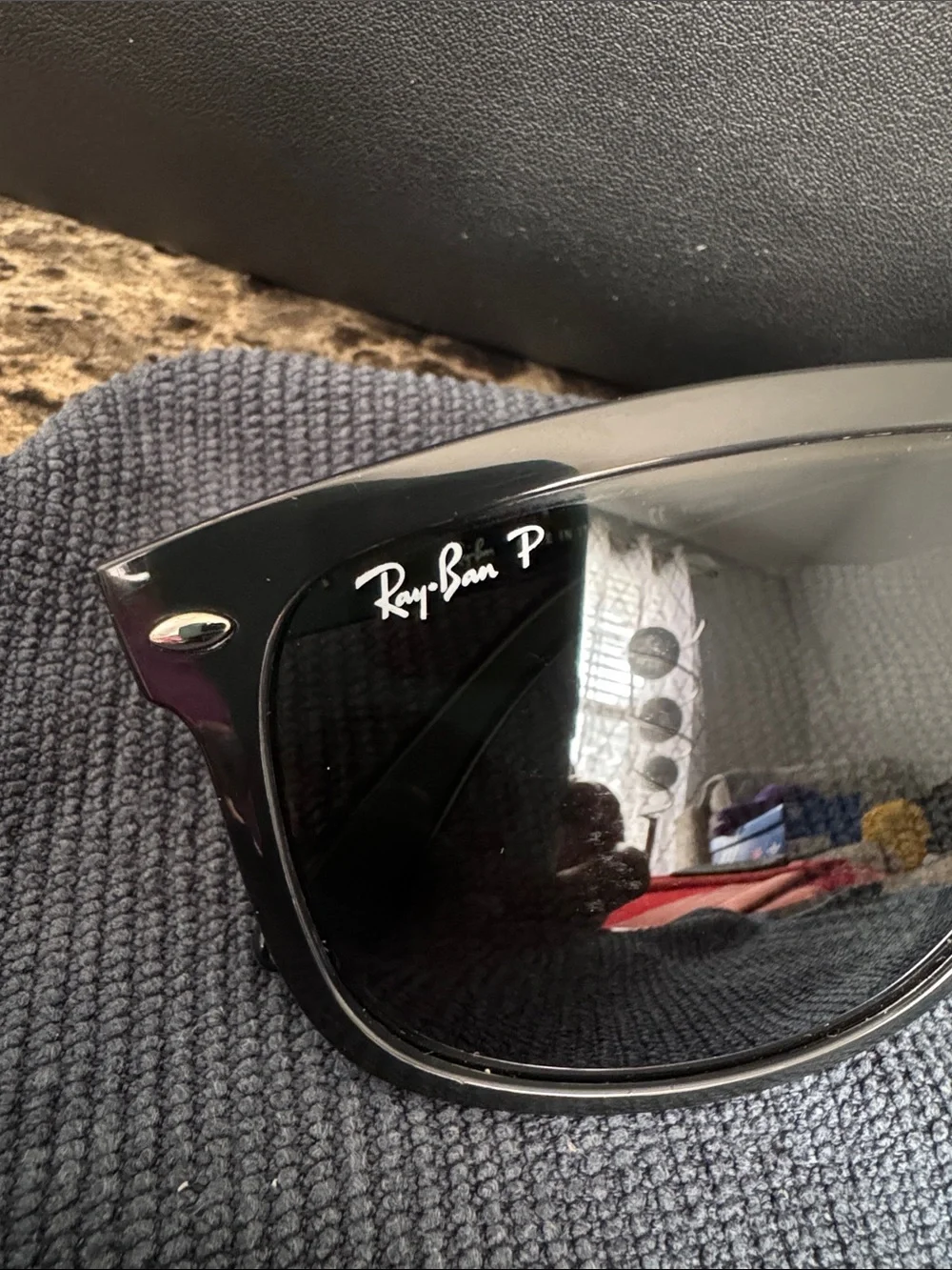 Ray-Ban Black Boyfriend Polarized Sunglasses